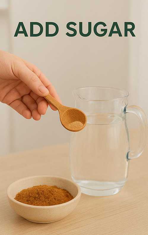 add sugar
